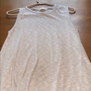 Gray t shirt dress